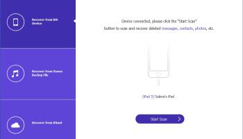 Eassiy iPhone Data Recovery Win screenshot
