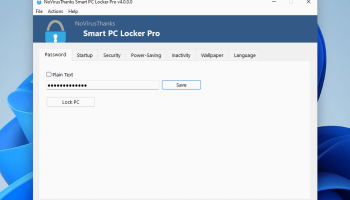 Smart PC Locker Pro screenshot
