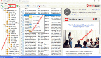 MailsDaddy OST Recovery screenshot