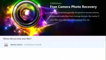Free Camera Photo Recovery screenshot