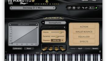 Pianoteq Stage screenshot