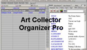 Art Collector Organizer Pro screenshot