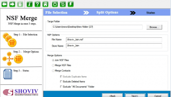 NSF Merge screenshot