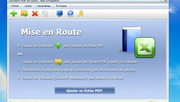 Convertir PDF en Excel screenshot