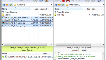 FlashFXP screenshot