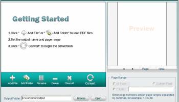 Tipard PDF to HTML Converter screenshot