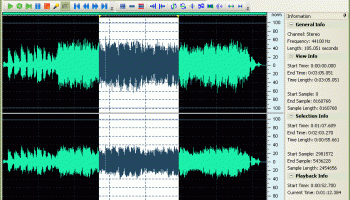 Audio Music Editor screenshot
