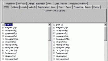 Versaverter screenshot