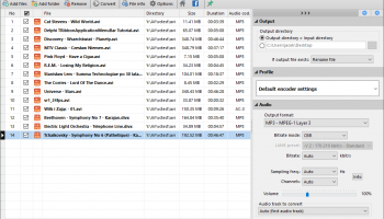 Pazera Free AVI to MP3 Converter screenshot