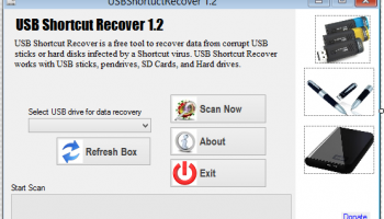 USBShortcutRecover screenshot