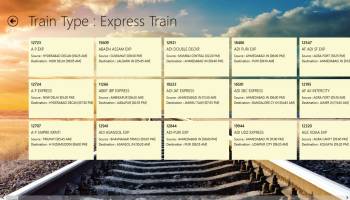 Railways Enquiry screenshot