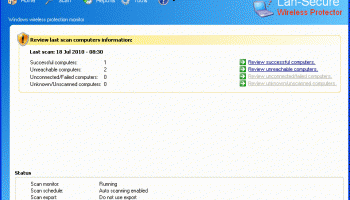 Lan-Secure Wireless Protector Enterprise screenshot