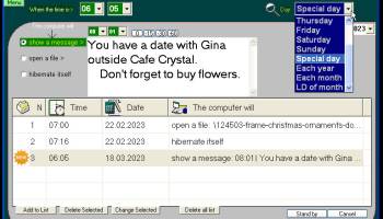 Reminder plus Actions KS screenshot