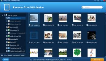 Leawo iOS Data Recovery screenshot