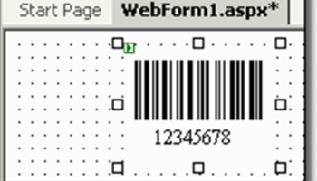 ASP.NET GS1 DataBar Web Server Control screenshot