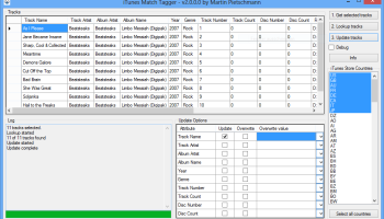 iTunes Match Tagger screenshot