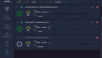 MigMigi Download Manager screenshot