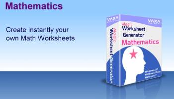 CMZ2 Worksheet Generator for Maths screenshot