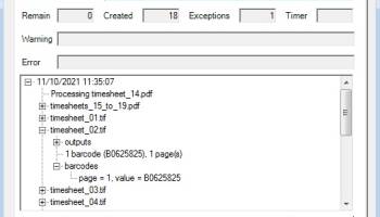 BardecodeFiler screenshot
