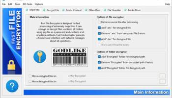 FastEncryptor screenshot