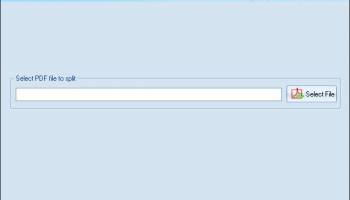 SysInfoTools PDF Split screenshot