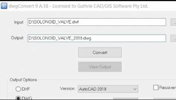 dwgConvert screenshot