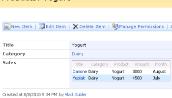 Associated Tasks Field screenshot