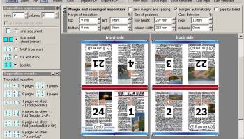 Montax Imposer Application Professional screenshot