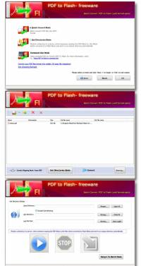 Free PDF to Page Flipping Flash screenshot
