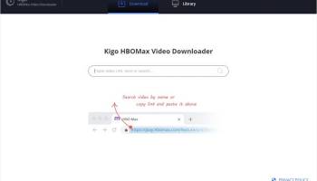 Kigo HBOMax Video Downloader screenshot