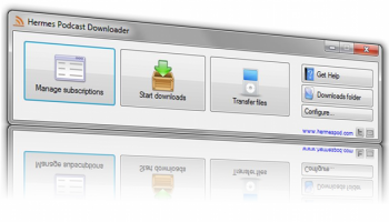 Hermes Podcast Downloader screenshot
