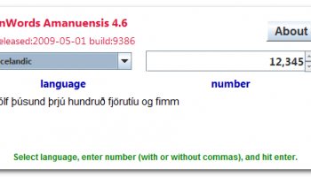 InWords Amanuensis screenshot