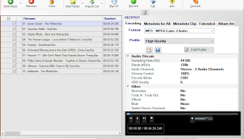 Audio Converter 4dots screenshot