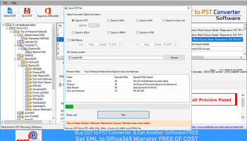 eSoftTools OST to PST Converter screenshot