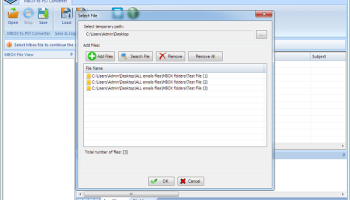 Aryson MBOX to PST Converter screenshot