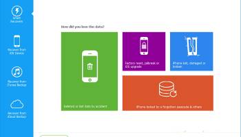 iMyFone iPhone WhatsApp Recovery screenshot