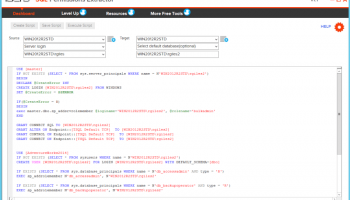 SQL Permissions Extractor screenshot