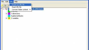 LeoNetCDF screenshot