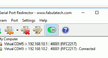 Serial Port Redirector screenshot