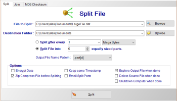 Split Byte screenshot