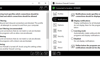 Malwarebytes Windows Firewall Control screenshot