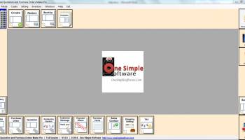 Invoice Quotations and Purchase orders screenshot