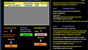 Citrus Contract Scheduler screenshot