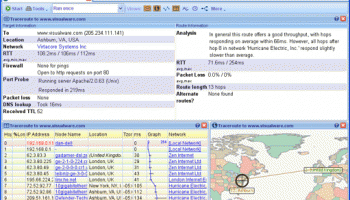 VisualRoute 2010 screenshot
