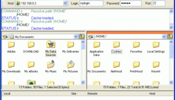 TurboFTP screenshot