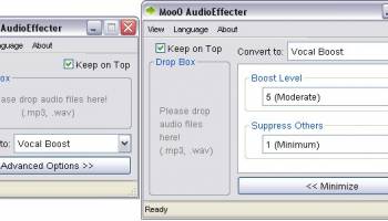 Moo0 AudioEffecter screenshot