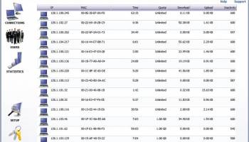 Bandwidth Manager Software screenshot