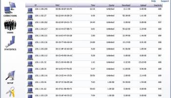 Bandwidth Manager Software screenshot