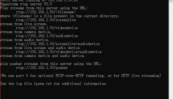 Happytime Onvif Rtsp Server screenshot