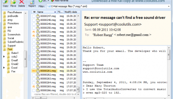 Coolutils Mail Viewer screenshot